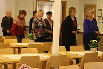 Juhlaan osallistui 65 henkilöä.